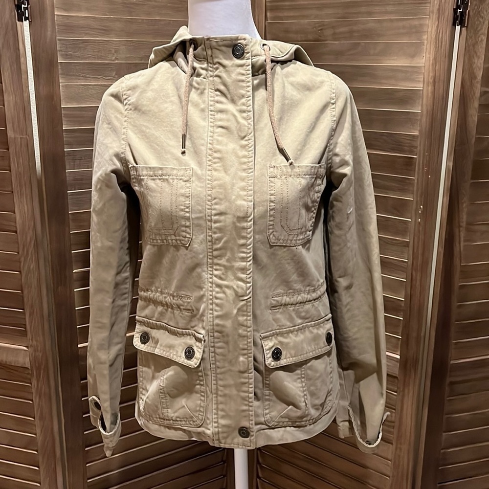 Prince & Fox Hooded Utility Jacket size XS